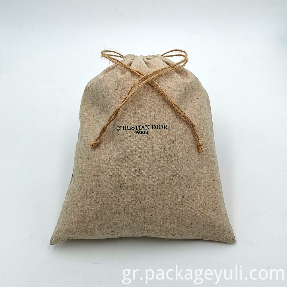 τσάντα από γιούτα jute gift bag
